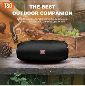 Resim Willowhaven T&g Tg534 Taşınabilir Kablosuz Hoparlör Siyah Tws Stereo Ses Ipx4 Çift Hoparlör Subwoofer Fm Radyo Usb Tf Kart 