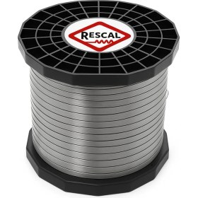 Resim Fransız Menşeili Yassı Rezistans Teli - Isıtıcı Tel -(3mm x 0.2mm) (Nikel - Krom Alaşımı) - Ambalaj Makineleri - Rezistans Uygulamaları 