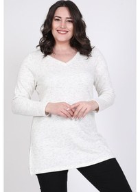 Resim Myline V Yaka Yumoş Tunik (532255664) 