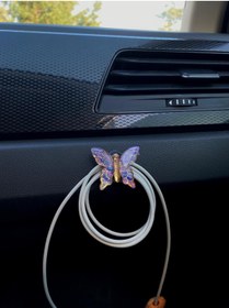 Resim Genel Markalar Kristal Kelebek Torpido Askılık Mor Oto Askılık 