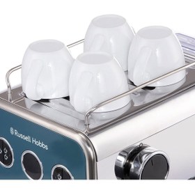 Resim Russell Hobbs Distinctions Ocean Blue Espresso Makinesi - 26451-56 