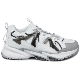 Resim Jump 29942 Beyaz - Gri Kadın Sneaker Günlük Spor Ayakkabı 