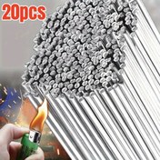 Resim 20 adet Düşük Sıcaklık Alüminyum Kaynak Hattı - Alüminyum ve Alaşım için Ev Tamirleri için İdeal, Kurşun İçermeyen, DIY Projeleri için Kaynak Çubukları, DIY Kaynak Malzemeleri | Düşük Sıcaklık Kaynak | Dayanıklı Kaynak Çubukları, Kaynak Ekipmanları 