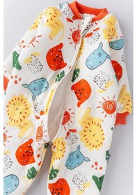 Resim Sevimli Dostlar Figürlü Unisex Çocuk Uyku Tulumu 001 