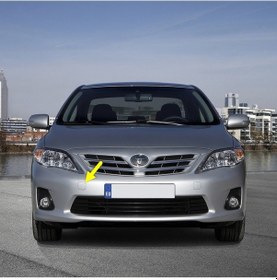 Resim Toyota Corolla Uyumlu 11-13 Ön Tampon Sağ Çeki Demiri Kapağı 52127-12909 