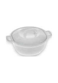 Resim Porselen Kapaklı Şekerlik, Mini Kahvaltılık Reçellik 24013 