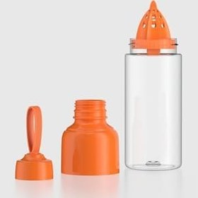 Resim Renga Felix 600 ml Tritan Sıkacaklı Detoks Matara 911029 Turuncu 