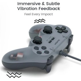 Resim Willowhaven Gamesir Tegenaria Lite Beyaz Oyun Kumandası Pc Steam Android İos Switch 1000hz Hall Efekt Titreşim 