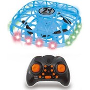 Resim Ruicoo F14 2.4g Kumandalı Işıklandırmalı Ve Takla Atan Drone, Pil Dahil - Mavi/pembe Mavi 