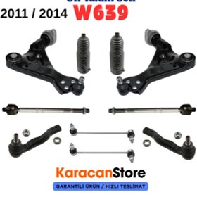 Resim Mercedes Vito W639 Kasa Ön Salıncak Alt Takım Seti 2011/2014 Mercedes 
