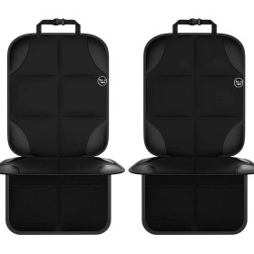Resim Isofix Girişli Oto Çocuk Koltuğu Koruyucu Oto Kılıfı Ana Kucağı Puset Koruma Koltuk Minderi 2 Adet 