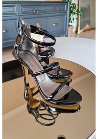 Resim 015 1000 Dr Topukla Kadın Yüksek Topuk Abiye Ayakkabı 001 