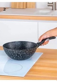 Resim Acar Cm5818 Wok Tava 24 Cm Tekli 