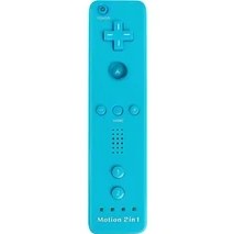 Resim Lalulala Sağ Blue-2in1 Sol/sağ Kablosuz Denetleyici Nintendo Wii/wii U Video Oyunu Gamepad Motion Plus Cmos Sensörü Motor Kolu Aksesuarları (Yurt Dışından) 