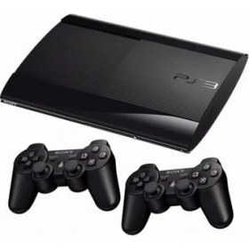 Resim Sony Playstation 3 Super Slim 500 GB + 2 Oyun Kolu + 40 Oyun 
