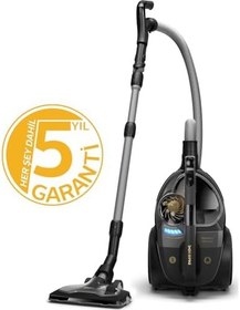 Resim Philips Marathon Ultimate Torbasız Elektrikli Süpürge - PowerCyclone 10, NanoClean Teknolojisi, TriActive Ultra Başlık, Uzaktan Kumanda, Alerji H13 Filtre (XB9145/07) 