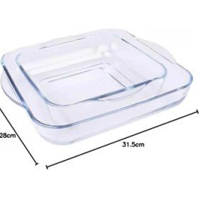 Resim AyrStore Pasabahce Borcam Tepsi Seti - 2'li 