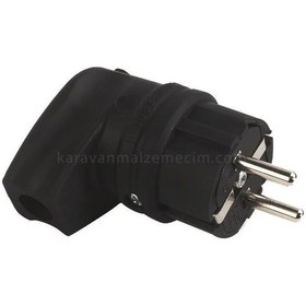 Resim Monofaze 16ah Eğik Kauçuk Fiş-518 