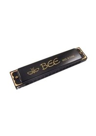 Resim Mızıka Nostalji Siyah Harmonica 