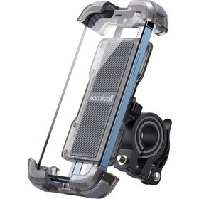 Resim Lamicall Motosiklet Ve Bisiklet Telefon Tutucu Ayarlanabilir Bp03t Transparan 