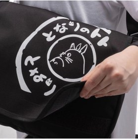 Resim Violon Gothic Baskılı Unisex Postacı Çantası 