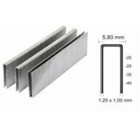 Resim GENEL HIRDAVAT Tabanca Çivisi 90 Serisi U Çivi 9040 (40 MM ZIMBA TELİ - 2.500 ADET) 
