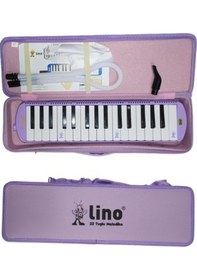 Resim Melodika 32 Tuşlu Morpastel Renk Lino Marka 