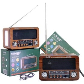 Resim Tastech MİNİ RETRO RADYO SD KART USB GİRİŞLİ MP3 ÇALAR BLUETOOTH HOPARLÖR ŞARJLI FENERLİ SPEAKER 