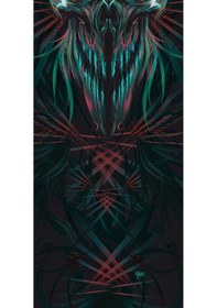 Resim Buffalo Bandana Green Devil Siyah 