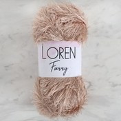 Resim Loren Furry Bej El Örgü İpi - RF053 - 34060 