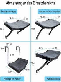 Resim Kedi Yatağı Kalorifer İçin 