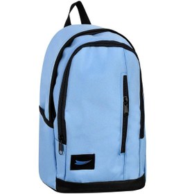 Resim Düz Spor Sırt Çantası Mavi Çok Renkli 