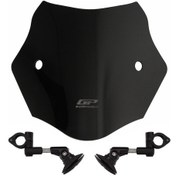 Resim GP Kompozit Universal Ayaklı Kısa Ön Cam Siyah 30 cm 