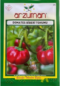 Resim Arzuman Kırmızı Domates Biberi Tohumu 5 Gr 
