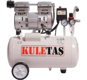 Resim Kuletaş Süper Sessiz Yağsız Hava Kompresörü 24 Litre 