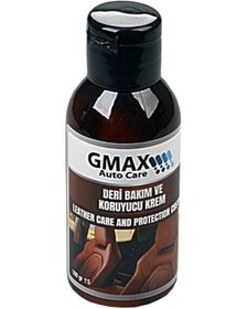 Resim Gmax Auto Care Deri Bakım Koruyucu Krem Oto Araba Araç Koltuk Koruma Kremi 100ml Glz02005127 1 Adet 