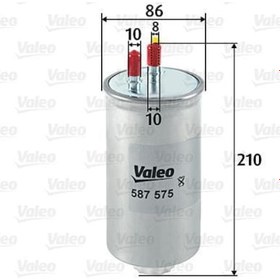 Resim VALEO 587575 Yakıt Filtresi (Mazot) Dacia Logan 1.5 DCI-Sandero 1.5 DCI 
