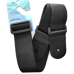 Resim Capella Cp100Bk Gitar Askısı Polipropilen Deri Başlıklı S 