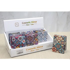 Resim 9077178339240lmr - Larimar Taşlı El Aynası Dikdörtgen İnce Model 6 