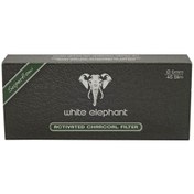 Resim White Elephant 40 lı 6 mm. Karbon Pipo Filtre Filitresi pz71 
