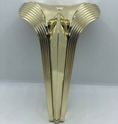 Resim PLASTİK,19 CM GOLD KAPLAMA BERJER,KOLTUK,MOBİLYA AYAĞI (4ADET) 
