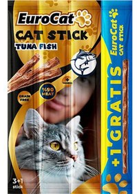 Resim Eurocat Ton Balıklı Yetişkin Kedi Ödül Maması 4'lü 4 x 5 G 