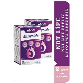 Resim Nbt Life Enzymlife 2 x 60 Kapsül 