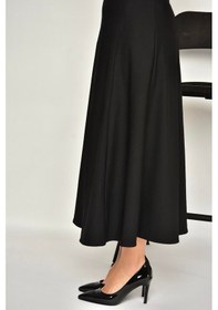 Resim Fox Shoes U676082008 Siyah Rugan İnce Topuklu Kadın Stiletto Ayakkabı Siyah 