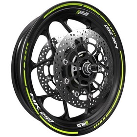 Resim Cf Moto 250 Nk Jant Şeridi Florasan Sarı 