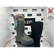 Resim e&e Tam Su Geçirmez Kurye Çizmesi Uzun Konç 37 Cm Yıkanabilir Termal Çoraplı 700 Gram Eva Sonimix Çizme 