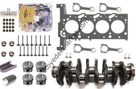 Resim Ford Transit (2002-2013) 155Ps 2.2 Komple Pistonlu Motor Seti 