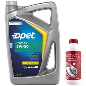 Resim Opet Fullmax 5W-30 Sentetik Motor Yağı 7 L + Antifriz 1500 ML 