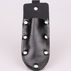 Resim Ertay Deri % 100 Hakiki Deri Kanca Kılıfı Çakı & Bıçak Kılıfı Siyah 
