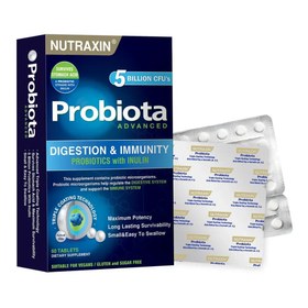 Resim NUTRAXİN Probiota Advanced - Probiyotik Takviyesi 60 Tablet 